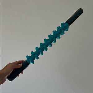Earth Yoga Blue and Black Massage Stick